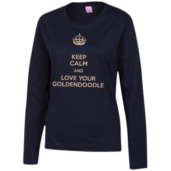 keep Calm - Ladies Long Sleeve T-Shirt