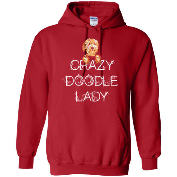 Crazy Doodle Lady - Gildan Hoodie