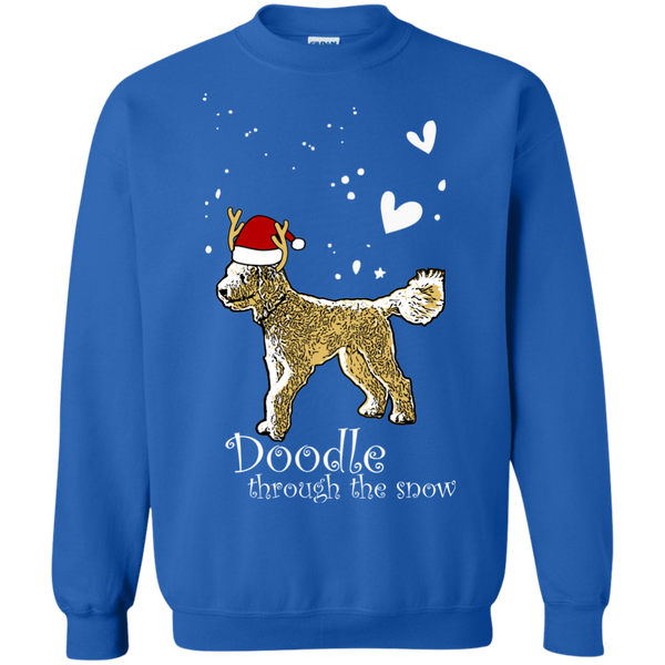 Doodle Through The Snow - Gildan Sweatshirt