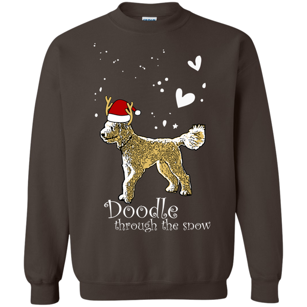Doodle Through The Snow - Gildan Sweatshirt