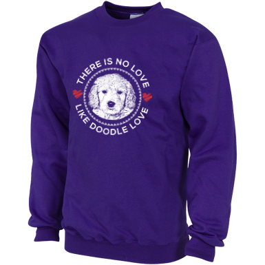 There is no Love Like Doodle Love - Gildan Sweatshirt
