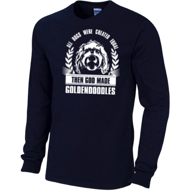 Then God Made Goldendoodles - Gildan Long Sleeve