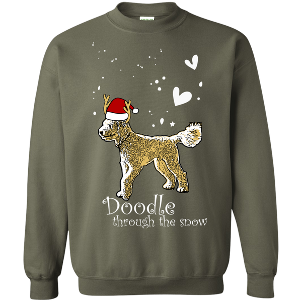 Doodle Through The Snow - Gildan Sweatshirt