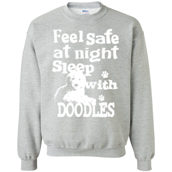 Feel Safe At Night - Gildan Crewneck Sweatshirt