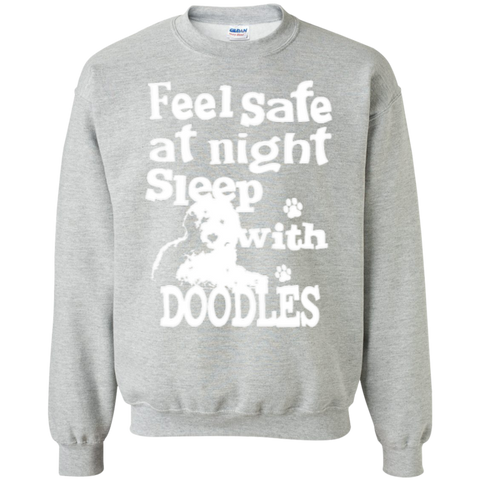Feel Safe At Night - Gildan Crewneck Sweatshirt