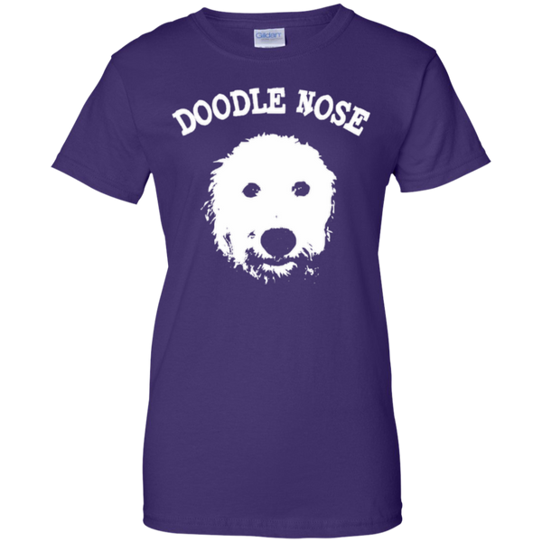 Doodle Nose - Gildan Ladies T-Shirt