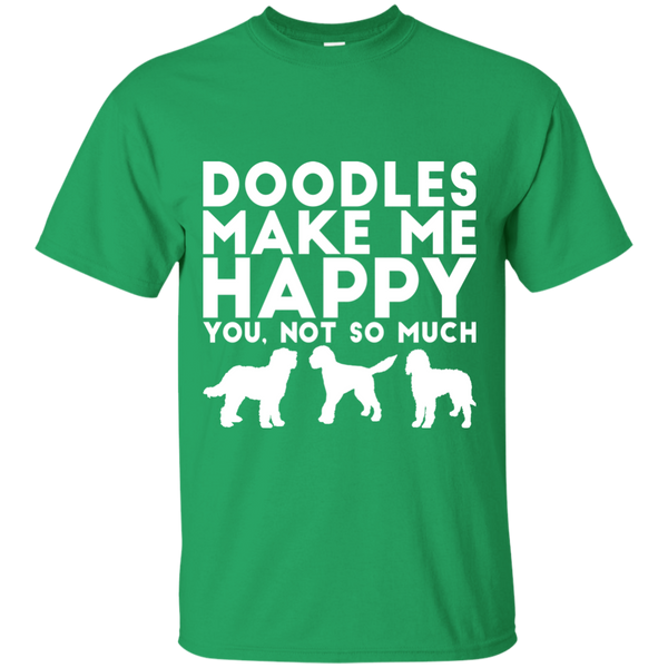 Doodles Make Me Happy - Gildan T-Shirt