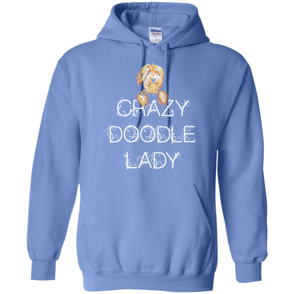 Crazy Doodle Lady - Gildan Hoodie