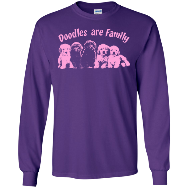 Doodles Are Family - Gildan Long Sleeve T-Shirt