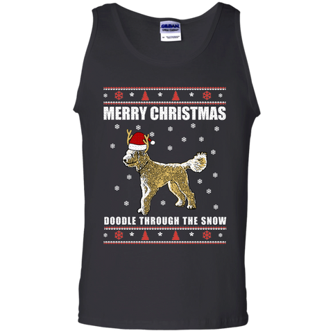 Doodle Through The Snow (Christmas Sweater) - Gildan Tank Top