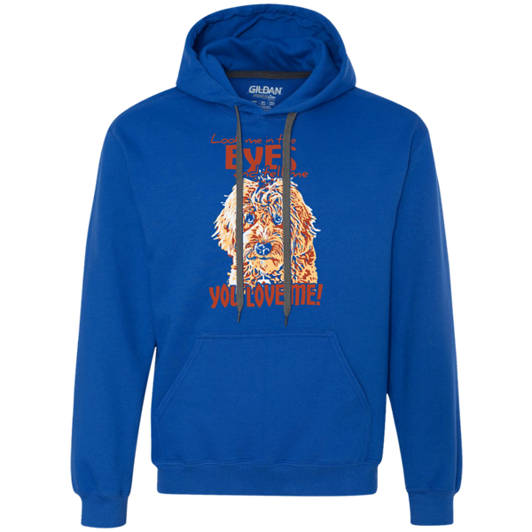 Look Me In The Eyes - Gildan Heavyweight Fleece Sweatshirt