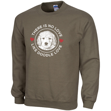There is no Love Like Doodle Love - Gildan Sweatshirt