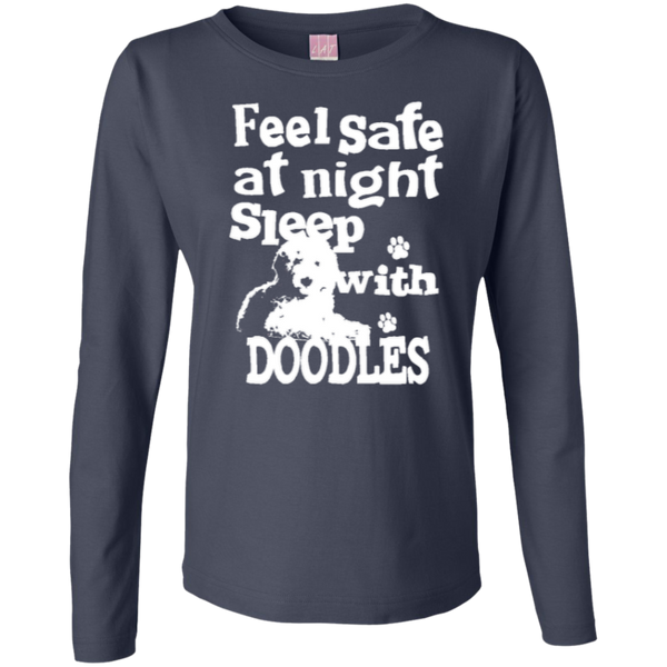 Feel Safe At Night - Ladies Long Sleeve T-Shirt