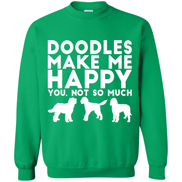 Doodles Make Me Happy - Gildan Sweatshirt