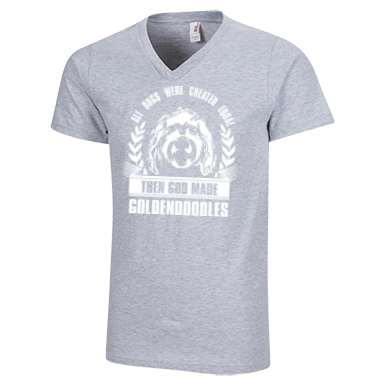 Then God Made Goldendoodles - Men's V-Neck
