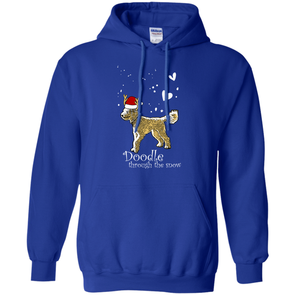 Doodle Through The Snow - Gildan Pullover Hoodie