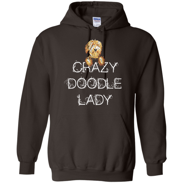 Crazy Doodle Lady - Gildan Hoodie