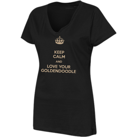 Keep Calm - Womens V-Neck