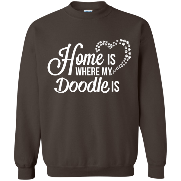 Home Is Where My Doodle Is - Gildan Sweatshirt