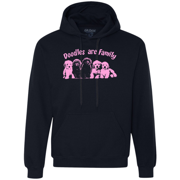 Doodles Are Family - Gildan Heavyweight Fleece Sweatshirt