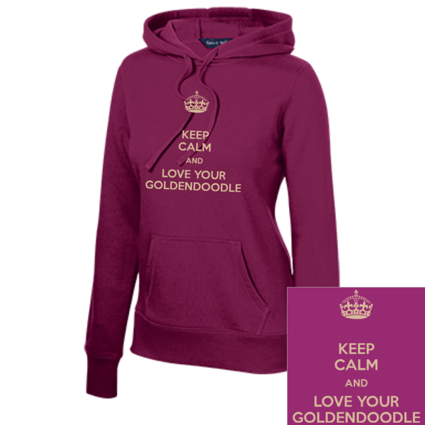 Keep Calm - Ladies Pullover Hooded Sweatshirt