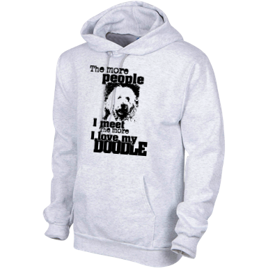 I Love My Doodle - Gildan Hoodie