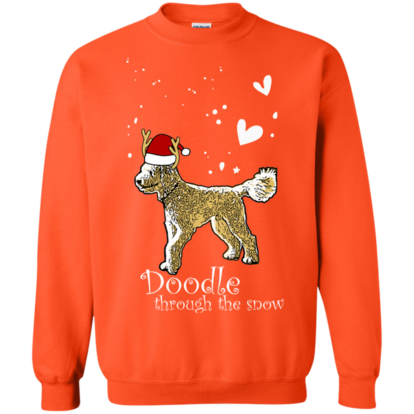 Doodle Through The Snow - Gildan Sweatshirt