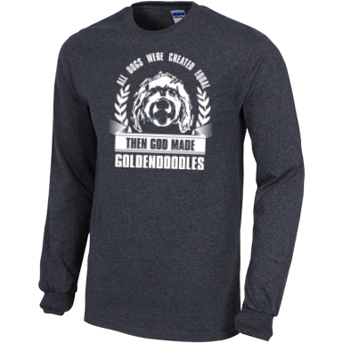 Then God Made Goldendoodles - Gildan Long Sleeve