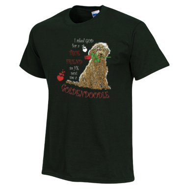 God Sent Me a Goldendoodle - Gildan Tee