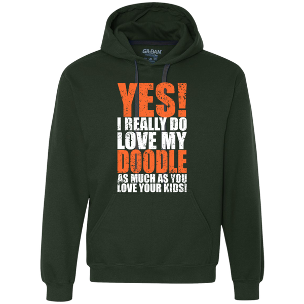 Really Love My Doodle - Gildan Heavyweight Sweatshirt