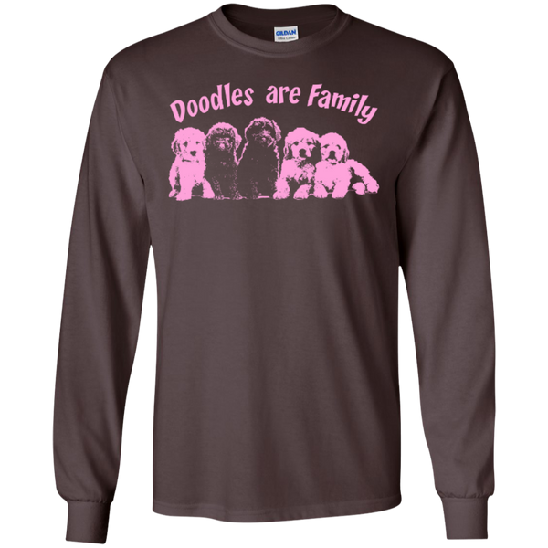 Doodles Are Family - Gildan Long Sleeve T-Shirt
