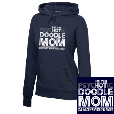 Hot Doodle Mom - Ladies Hooded Sweatshirt