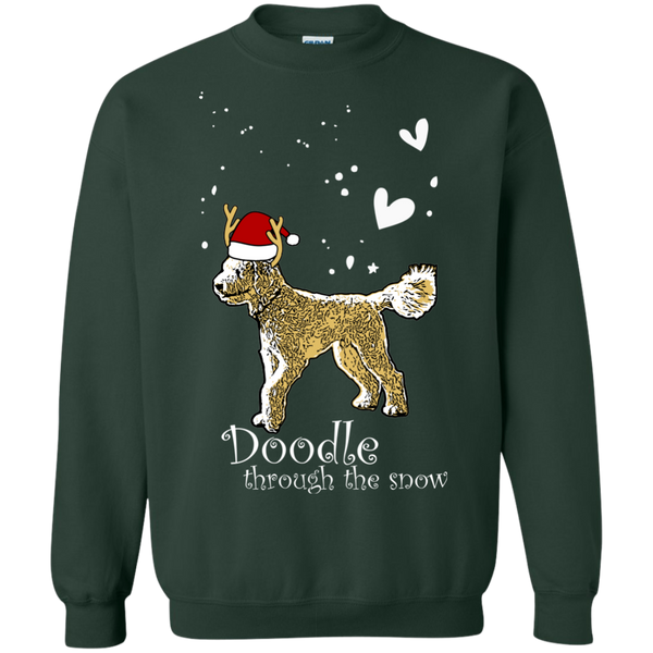 Doodle Through The Snow - Gildan Sweatshirt