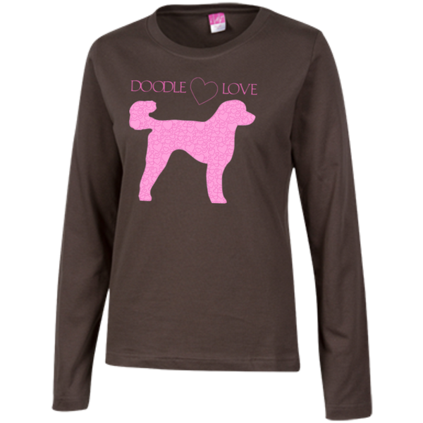Doodle Love - Ladies Long Sleeve T-Shirt