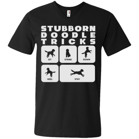 Doodle Tricks - Men's V-Neck