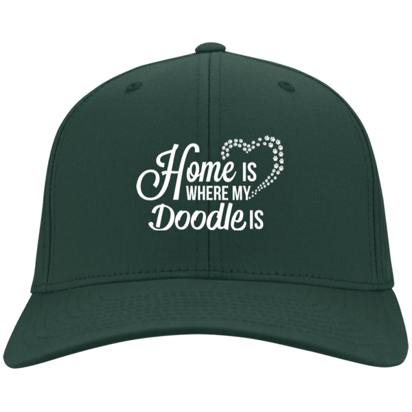 Home Is Where My Doodle Is - Twill Cap