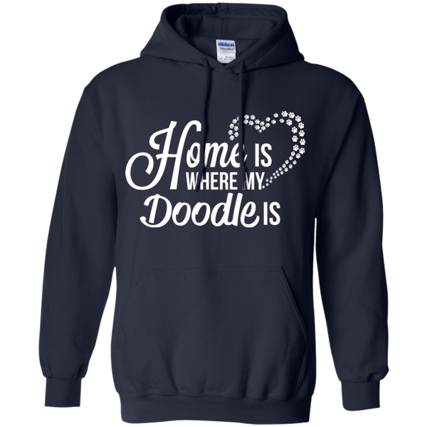 Home Is Where My Doodle Is - Gildan Hoodie