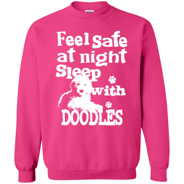 Feel Safe At Night - Gildan Crewneck Sweatshirt