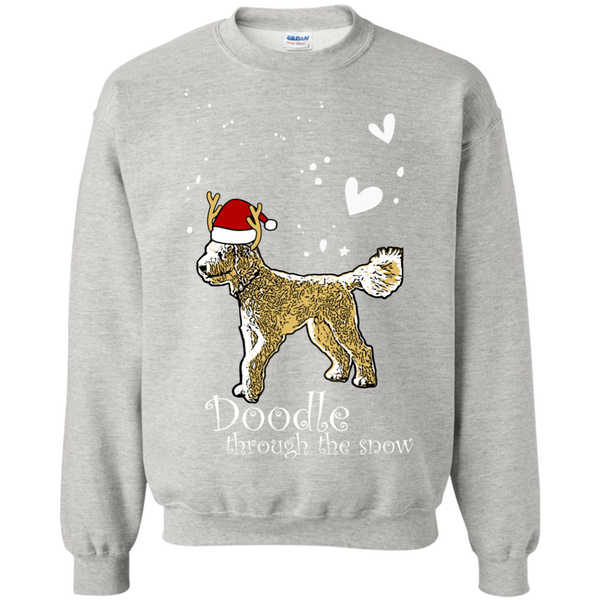 Doodle Through The Snow - Gildan Sweatshirt