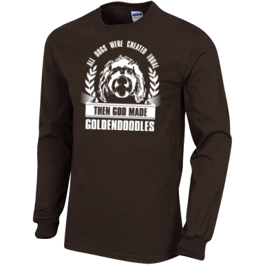 Then God Made Goldendoodles - Gildan Long Sleeve