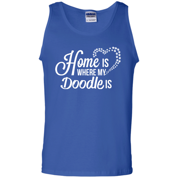 Home Is Where My Doodle Is - Gildan Tank Top