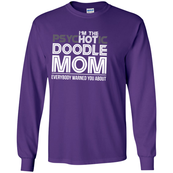 Hot Doodle Mom - Gildan Long Sleeve