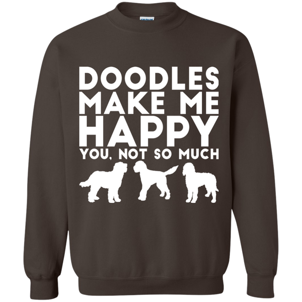Doodles Make Me Happy - Gildan Sweatshirt