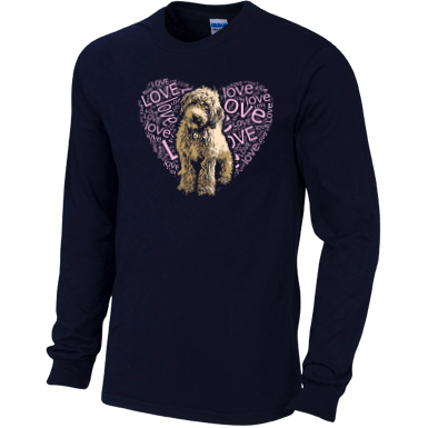 I LOVE Doodles - Gildan Long Sleeve