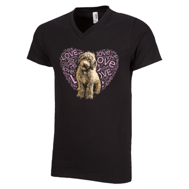 I LOVE Doodles - Men's V-Neck