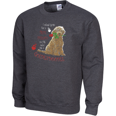 God Sent Me a Goldendoodle - Gildan Sweatshirt