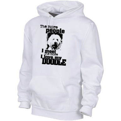 I Love My Doodle - Gildan Hoodie