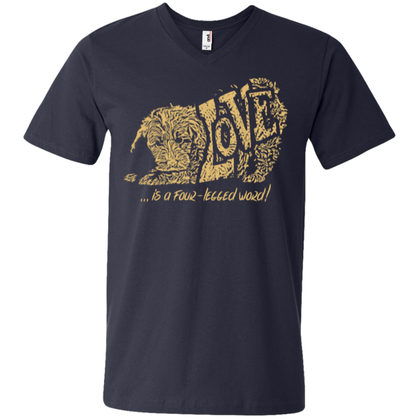 Love Is a Four Legged Word - Men's V-Neck