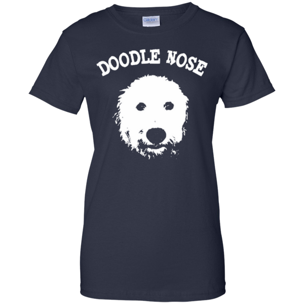 Doodle Nose - Gildan Ladies T-Shirt