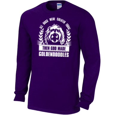 Then God Made Goldendoodles - Gildan Long Sleeve